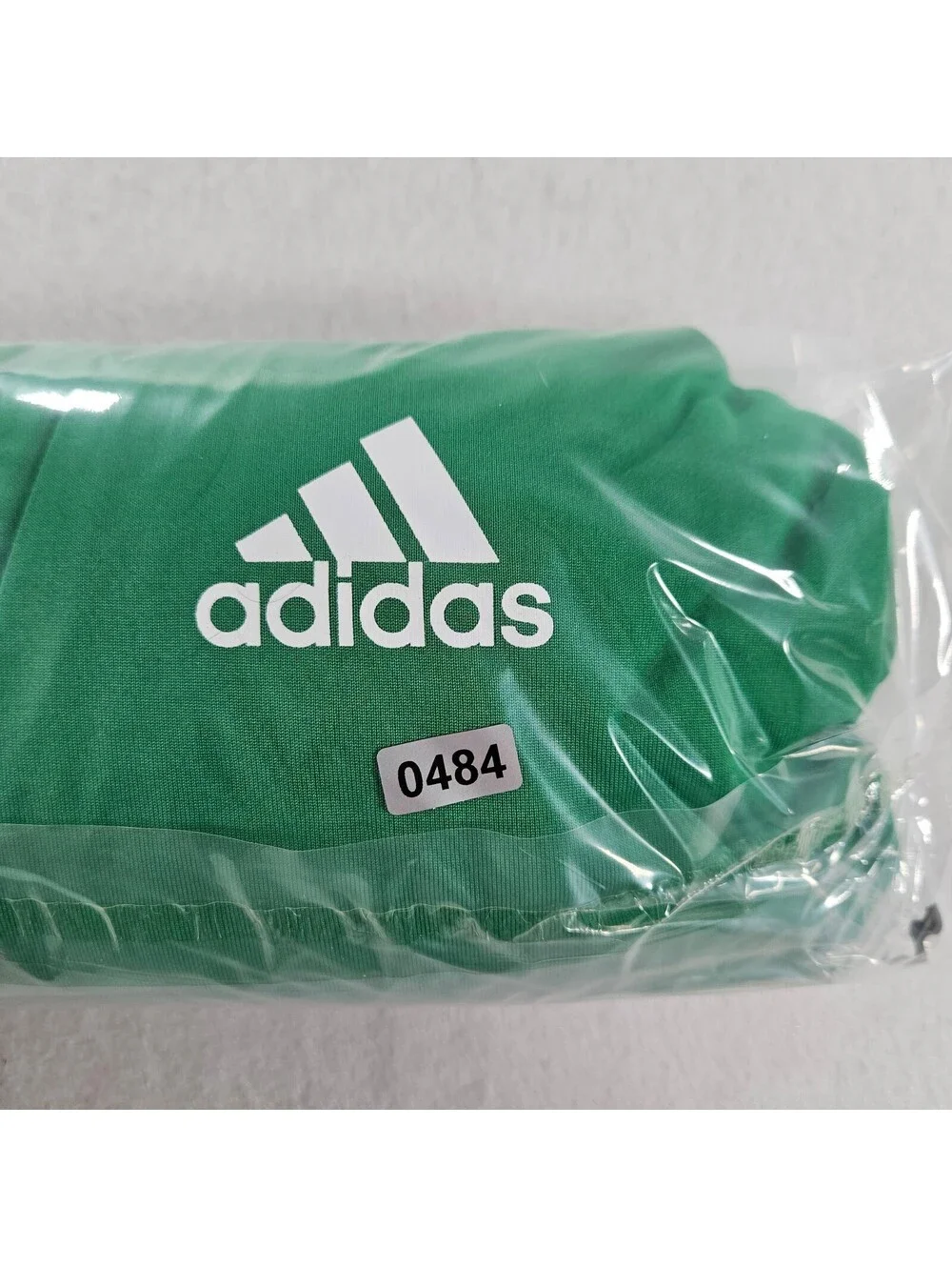 Adidas Creator Tee Shirt Mens XL Green Long Sleeve Centered White Logo Polyester